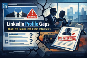 LinkedIn profile gaps that cost senior tech execs interviews