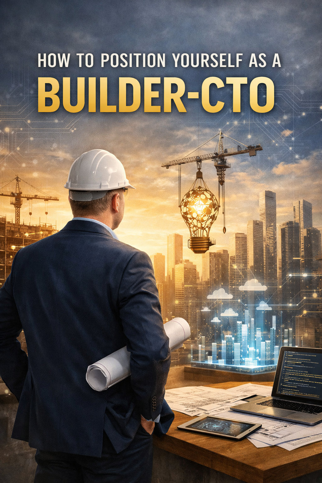 Position your self as a builder-cto