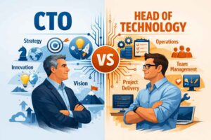 The difference between a CTO and a Head of Technology